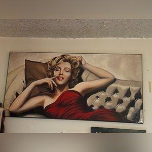 Marilyn Monroe painting